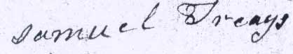 Samuel's signature