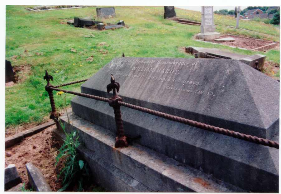 Grave of William Hardy